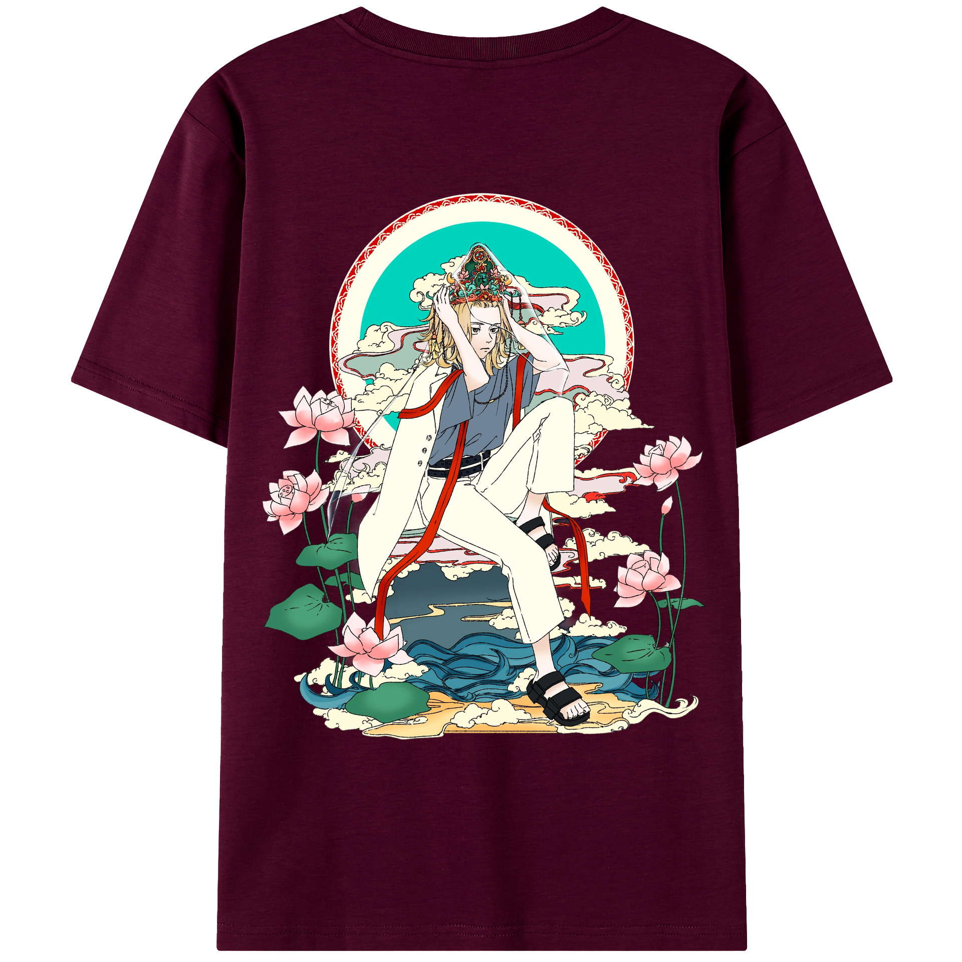 （画像用） 東京リベンジャーズ Tokyo Revengers レディース半袖Tシャツ(バックプリント)